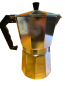 Preview: Cafetera para 9 Tasas de cafés 450ml en aluminio