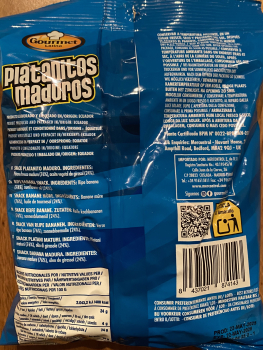 Platanitos Maduros Gourmetlatino 65 gr