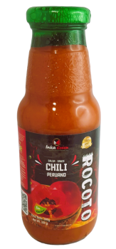 CHILLI PERUano  SALSA ROCOTO 10 OZ (300g) -Inka green