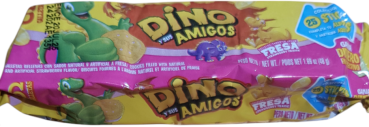 Galletas Dino Fresa a 12 Stück - Dino Erdbeer-Kekse 12 Stück a 48g (76g)