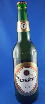 CERVEZA DE PRESIDENTE BOTELLA DE 650 ML 5% VOL.