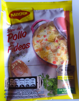 Sopa De Pollo Con Fideoas Maggi 56 G- Hühner-Nudel-Suppe Maggi 56 G