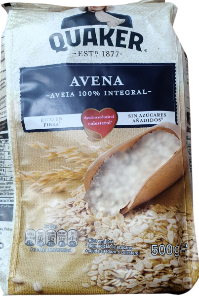 AVENA OJUELAS INTEGRAL 500g QUAKER
