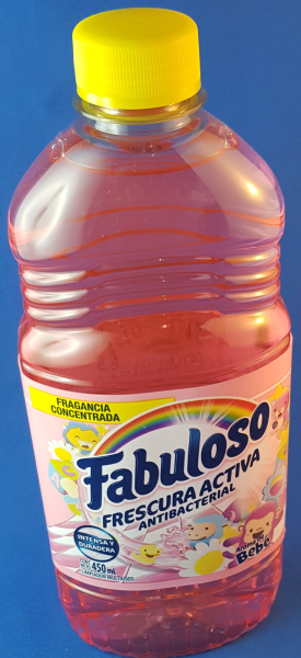DESIINFECTANTE  ANTIBACTERIAL FABULOSO  450 ML