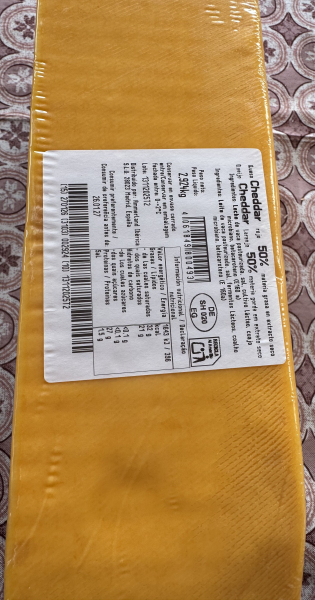 QUESO AMARILLO INDUVECA  300 G Stück,