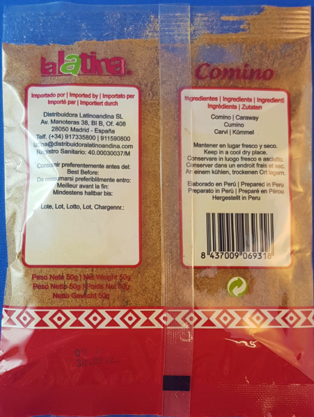 COMINO MOLIDO 50 G