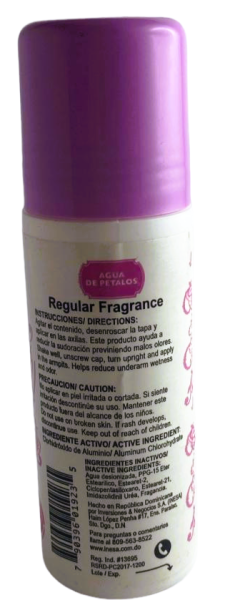 DEODORANT Roll On PETAL WATER - REGULAR FRAGANCE 82.8 ML