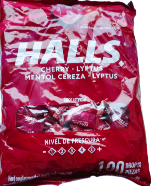 Halls Menta Cherry Lyptus 3,6gr 10 Stk