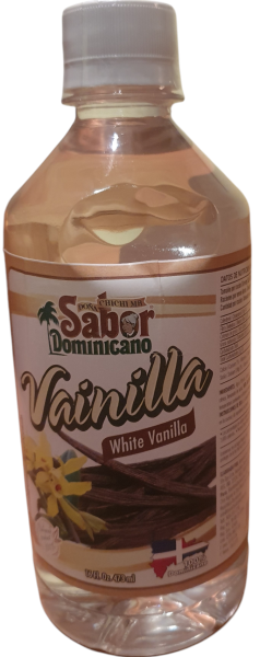 Vainilla Blanca - Vanille-Aroma 473ml, SABOR DOMINICANO