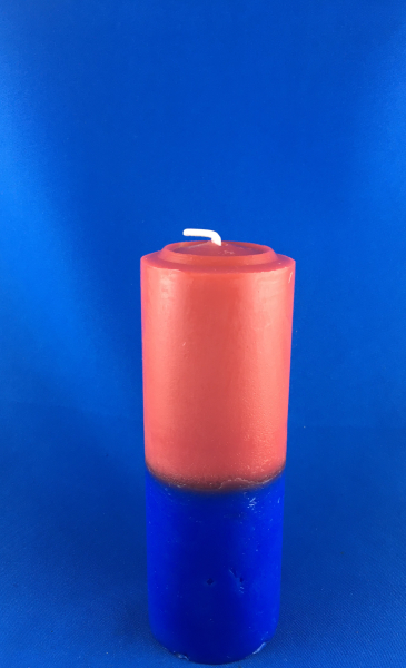 VELON CONSAGRADO Oggun Balendjo (Santiago) 15 x 5.5 cm (Incluye Ritual)